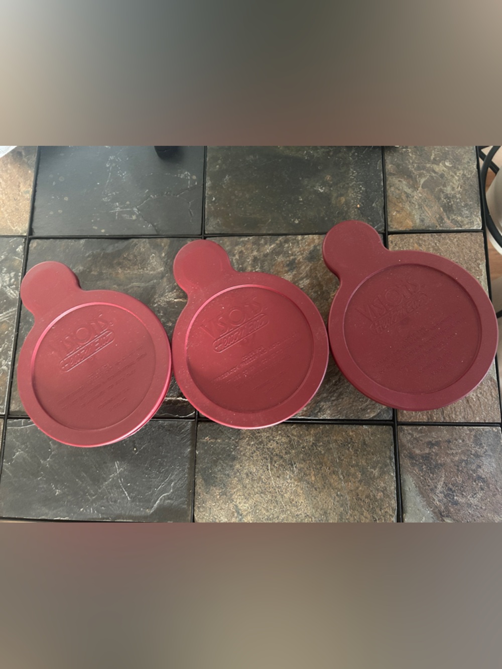 Pyrex Vision Grab It Bowl with Lids, Set Of 3, Never Used